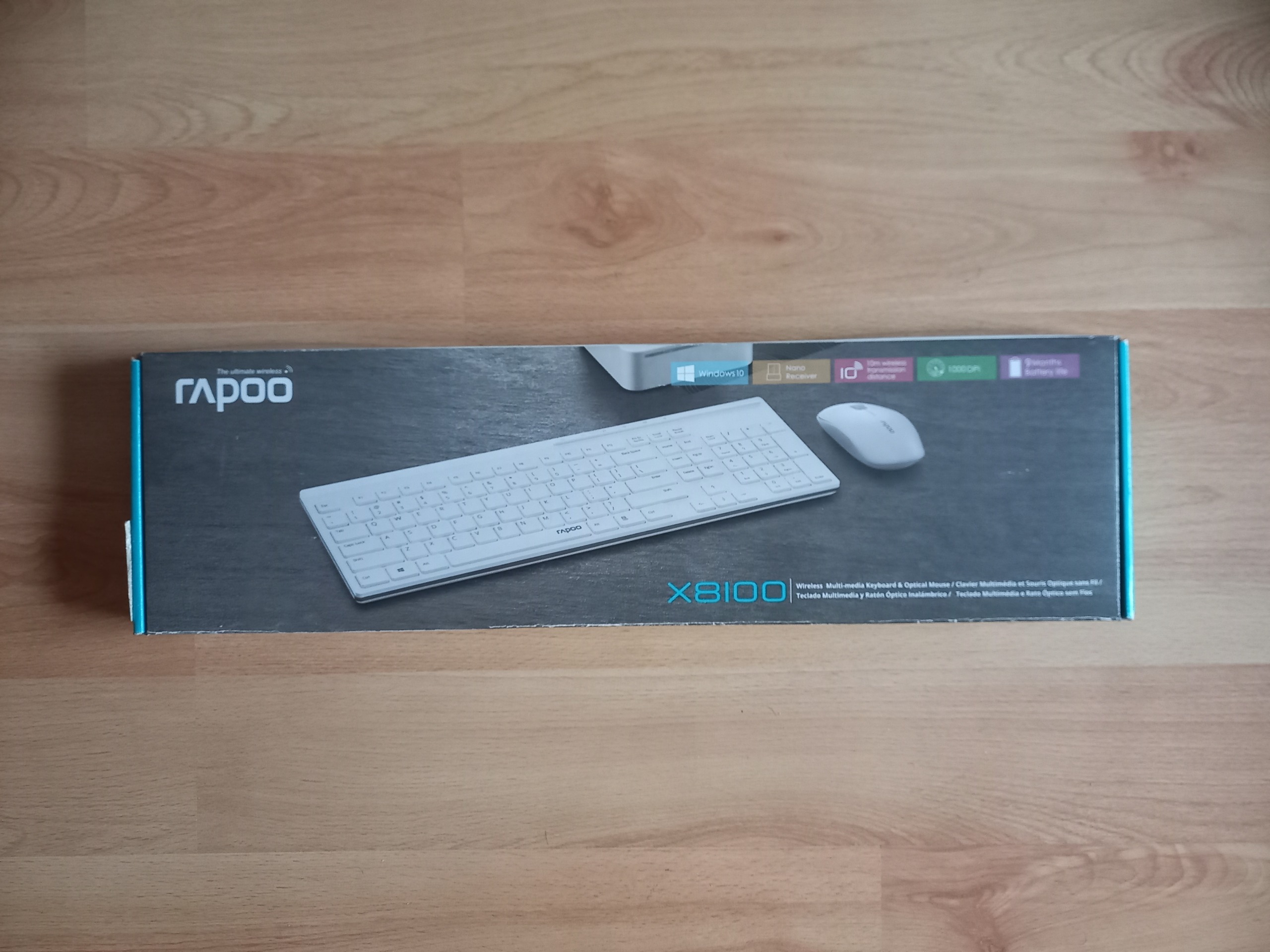 کیبورد و ماوس بیسیم رپو X8100