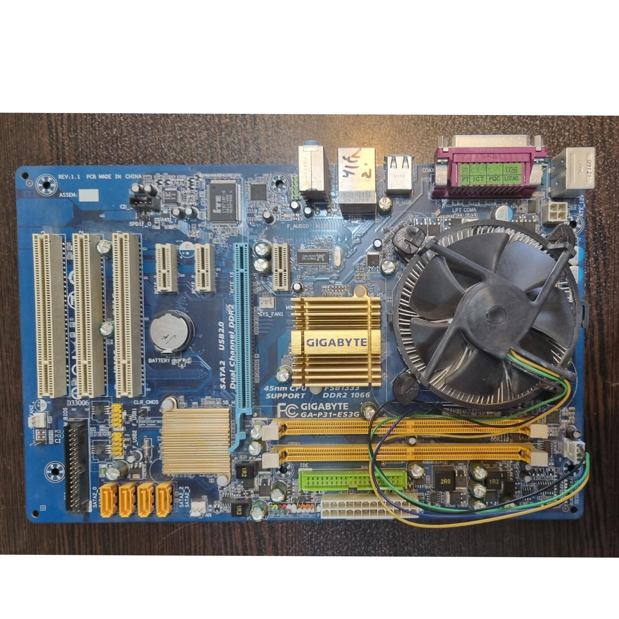 باندل مادربردDDR2 وسی پی یو FAN