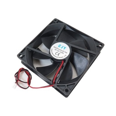 فن براشلس 12 ولتی 90 در 25 میلی متری