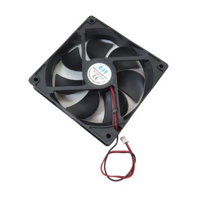 فن براشلس 12 ولتی 120 در 25 میلی متری