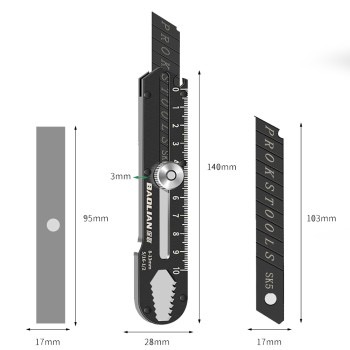ابزار فلزی استیل ضد زنگ چند کاره BAOLIAN