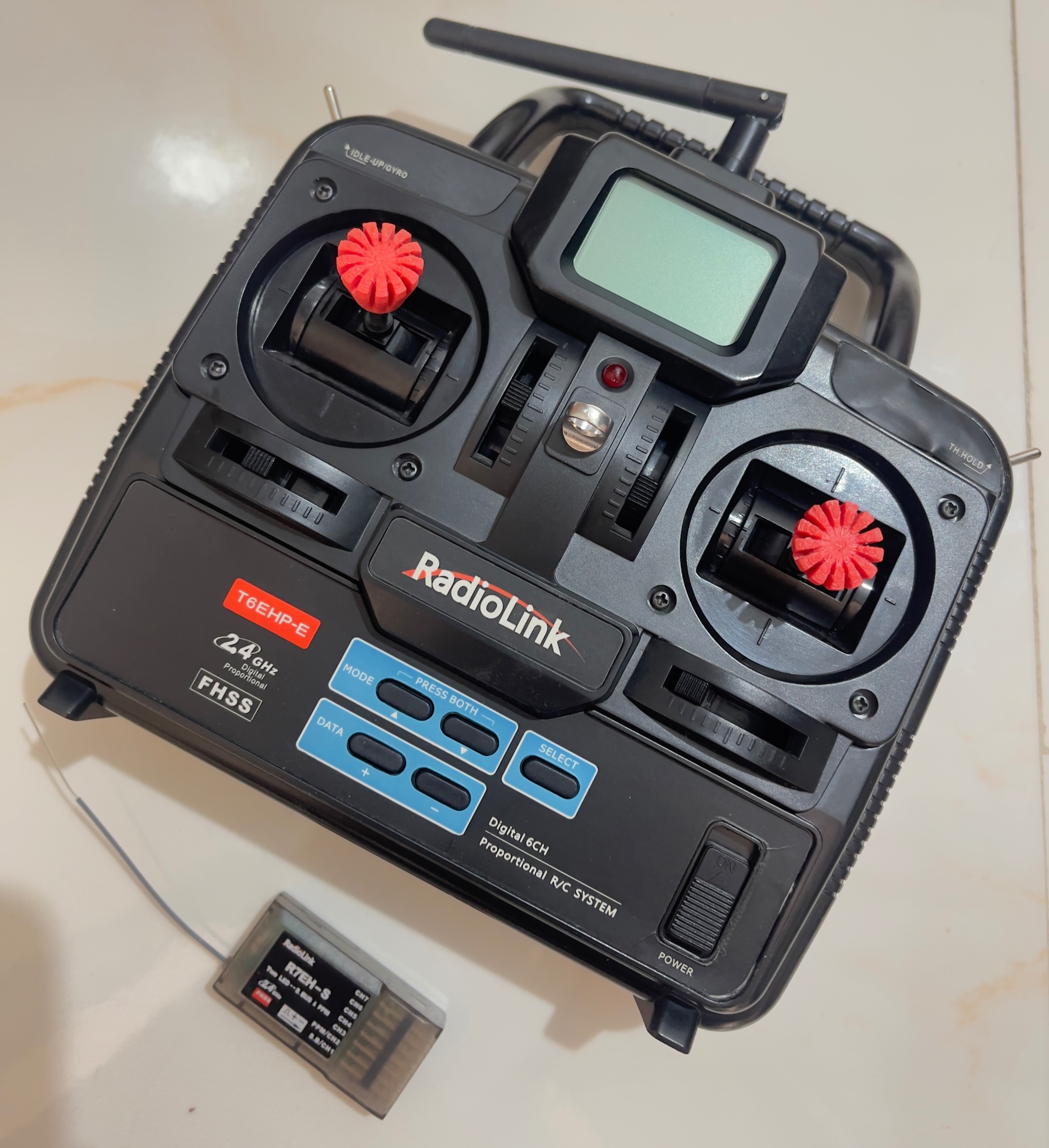 رادیو کنترل و گیرنده 7 کانال radio link