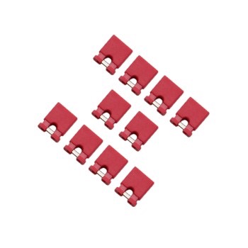 10 عدد جامپر قرمز 2.54 میلی متری