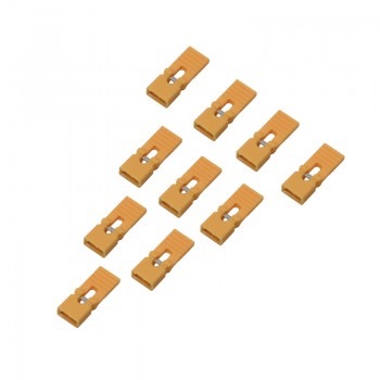 20 عدد جامپر 2.54 میلی متری زرد رنگ