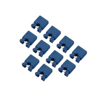 10 عدد جامپر آبی 2.54 میلی متری