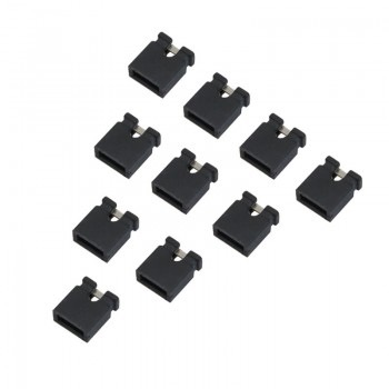 10 عدد جامپر 2.54 میلی متری مشکی