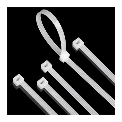 10 عدد بست کمربندی (Ty-Rap) سفید 8x500mm