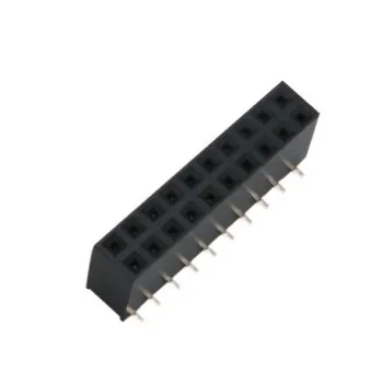پین هدر 2X10 مادگی SMD فاصله پین 2.54 میلی متر