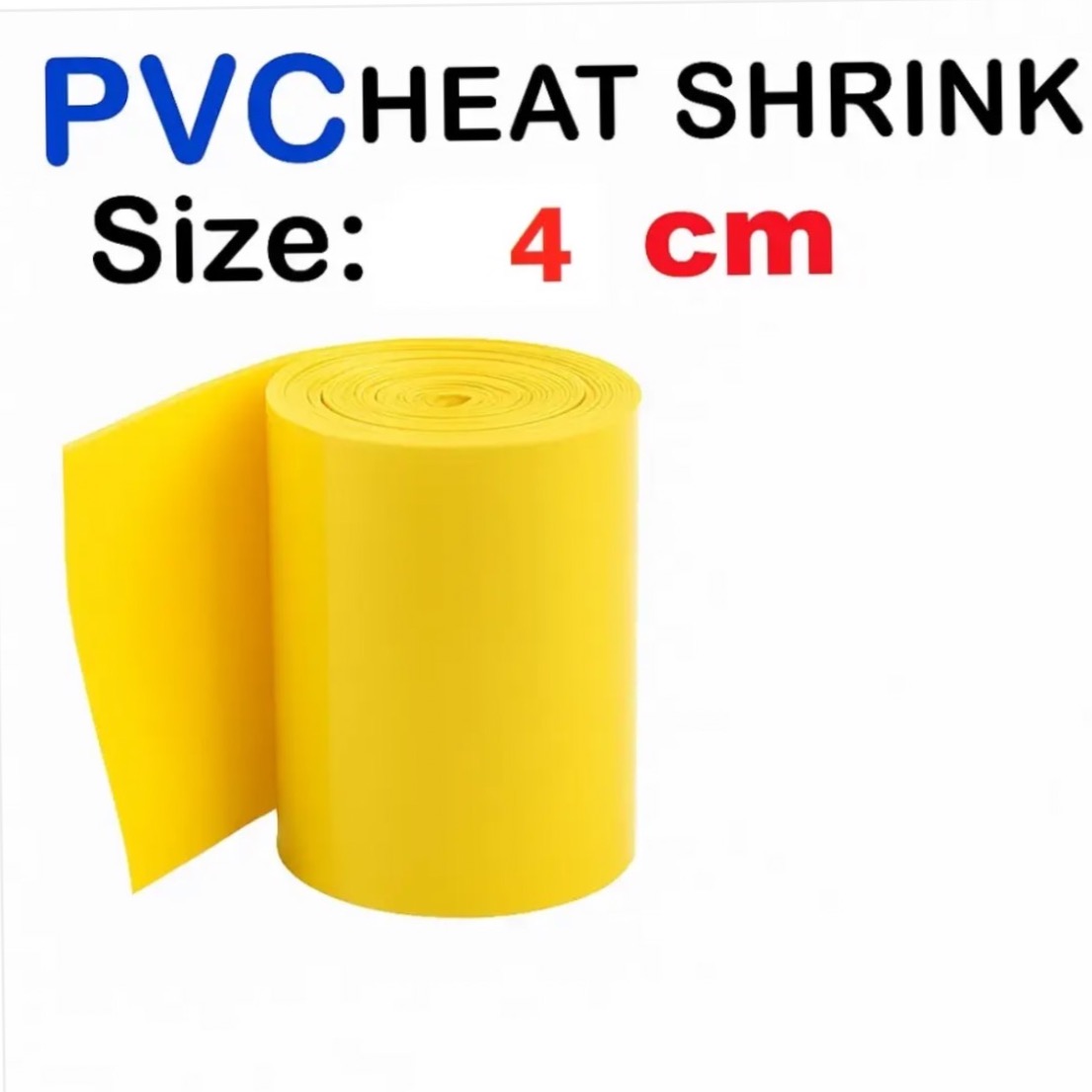 20 سانت شیرینگ حرارتی PVC باتری عرض 4 سانتیمتر