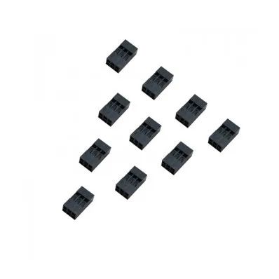 روکش پلاستیکی کانکتور مخابراتی 6pin بسته 10 عددی