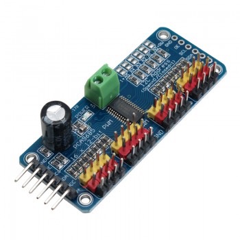 ماژول درایور سروو 16 کاناله PCA9685 با ارتباط I2C