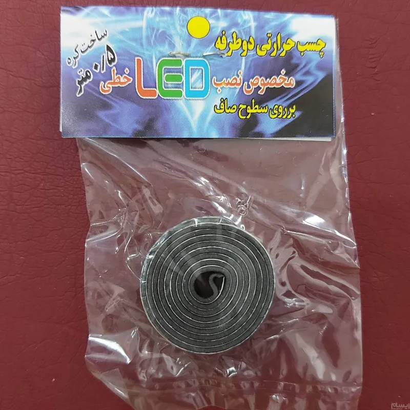 چسب حرارتی نیم متر،عرض 6 میل دو طرفه