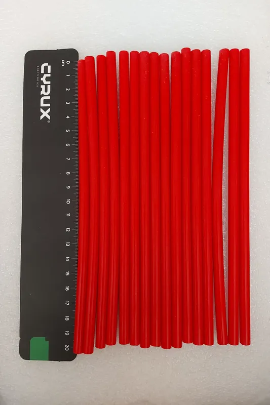 2عدد چسب حرارتی قرمز 7 در200 میلیمتر