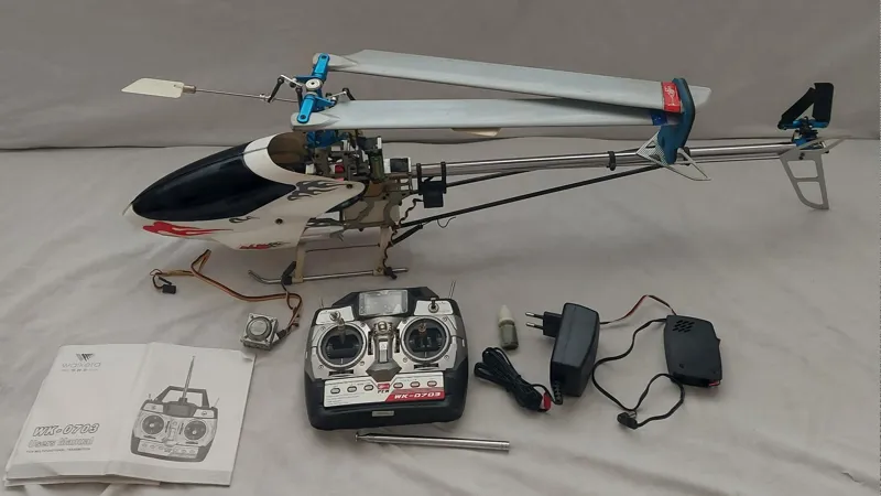 هلی کوپتر کنترلی سوختی walkera HM83