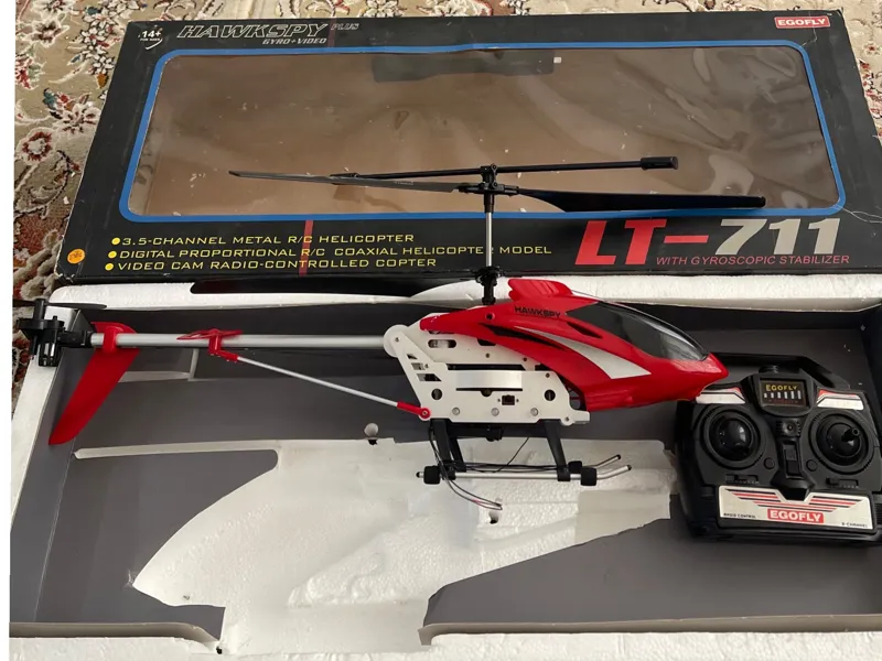 هلی کوپتر کنترلی دوربین دار 3/5 کانال