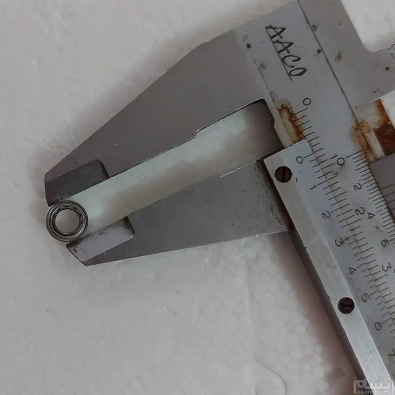 بلبرینگ به قطر 7 میلیمتر و قطر داخلی 4