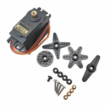 موتورسروو دنده فلزی MG995 با توان 13 کیلو 360 درجه