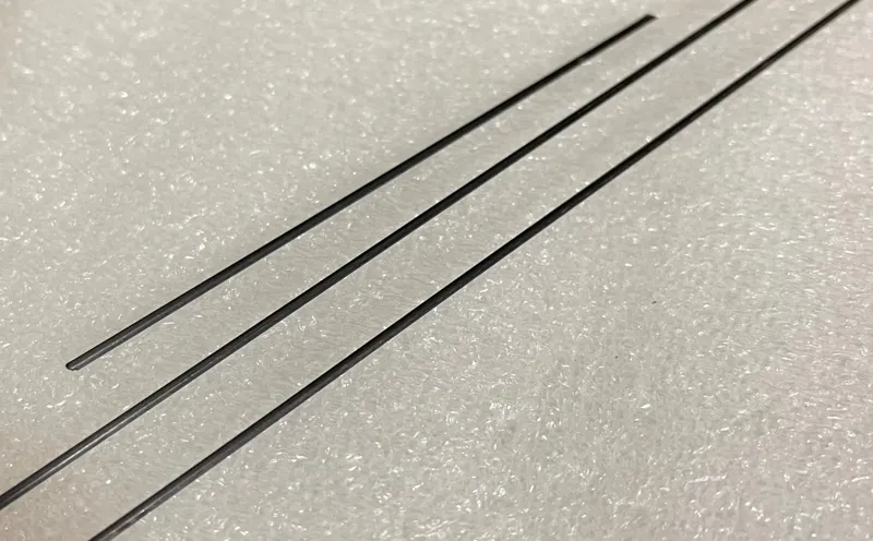 10 سانت میله توپر فیبرکربن به قطر 1/5 میلیمتر