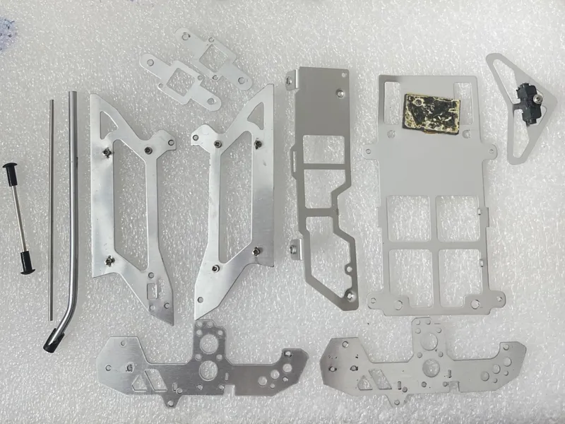 تمامی قطعات بدنه هلی کوپتر بزرگ،آلومینیومی