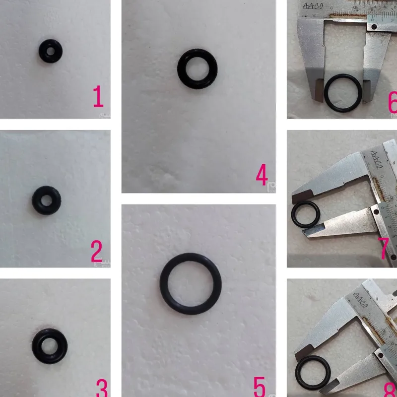 2 عدد اورینگ با سطح مقطع گرد سایز کوچک