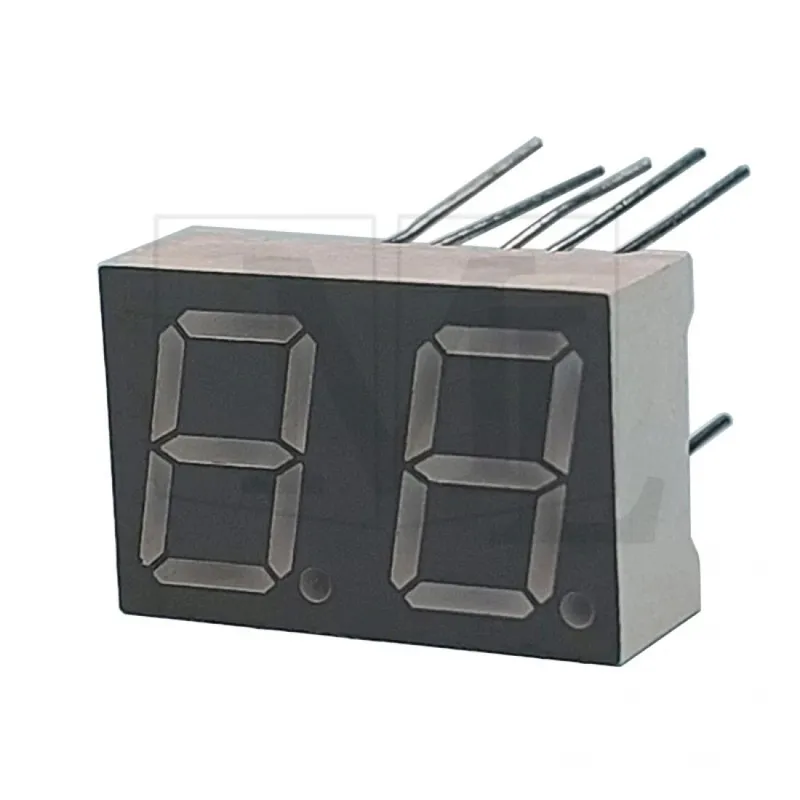 10 عدد سون سگمنت دو دیجیت قرمز آندمشترک 0/4اینچ