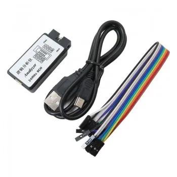 لاجیک آنالایزر 24 مگاهرتز هشت کاناله USB