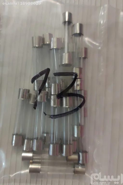  6 عدد فیوز شیشه ای 10 آمپر 250 ولت