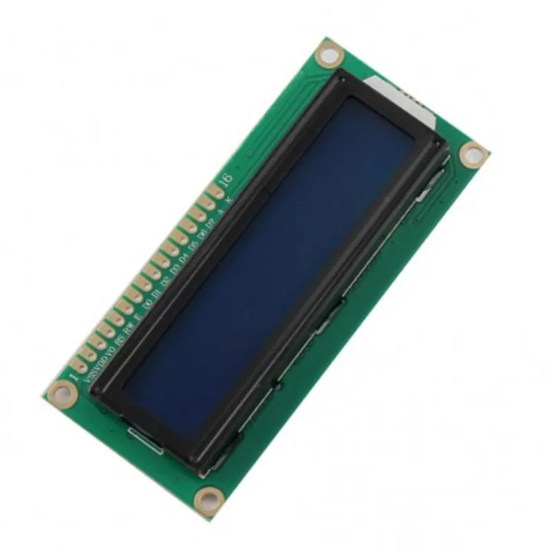 نمایشگر LCD کاراکتری 1602 رنگ آبی ,ولتاژ کاری 5v