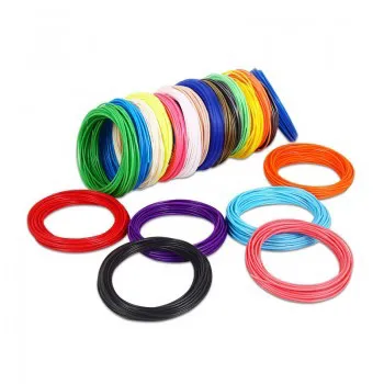 10 متر فیلامنت پرینتر 3 بعدی pla,قطر 1/75mm,طوسی