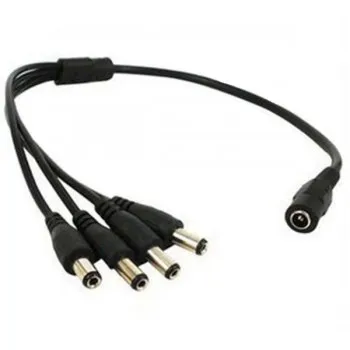 کابل تبدیل آداپتور 1 مادگی به 4 نری کانکتور 5/5mm