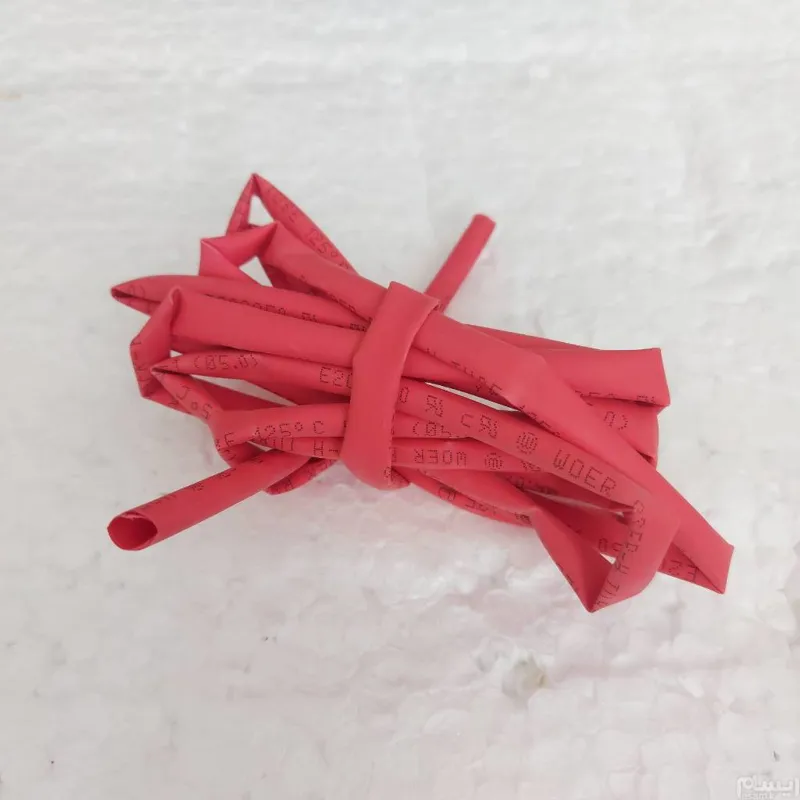 20 سانتیمتر وارنیش حرارتی سایز 5mm,قرمز