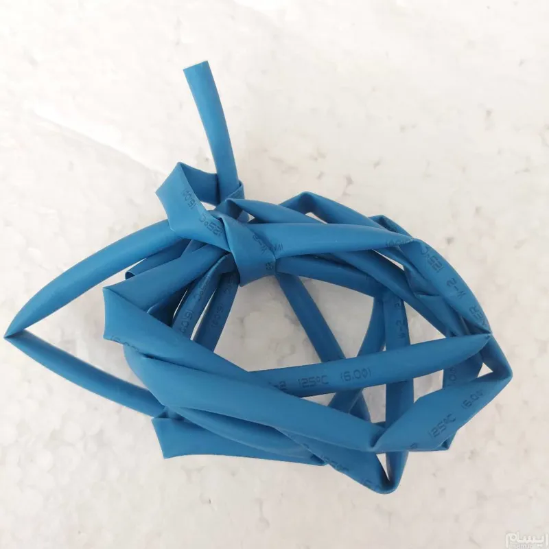 20 سانتیمتر وارنیش حرارتی سایز 6mm,آبی
