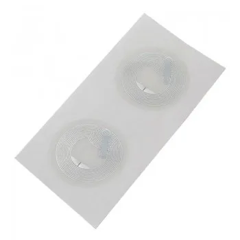 تگ RFID دایره ای چسبی 13/56MHz و قطر 25mm