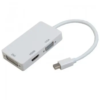 تبدیل مینی دیسپلی  Mini Display به HDMI  VGA  DVI