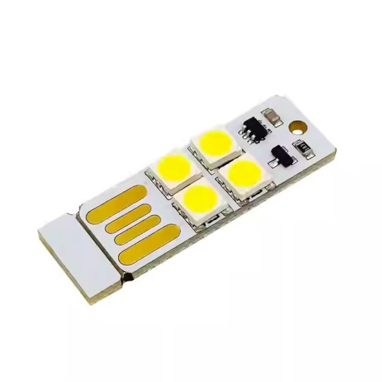 ماژول چراغ LED کوچک مهتابی USB با سوئیچ لمسی