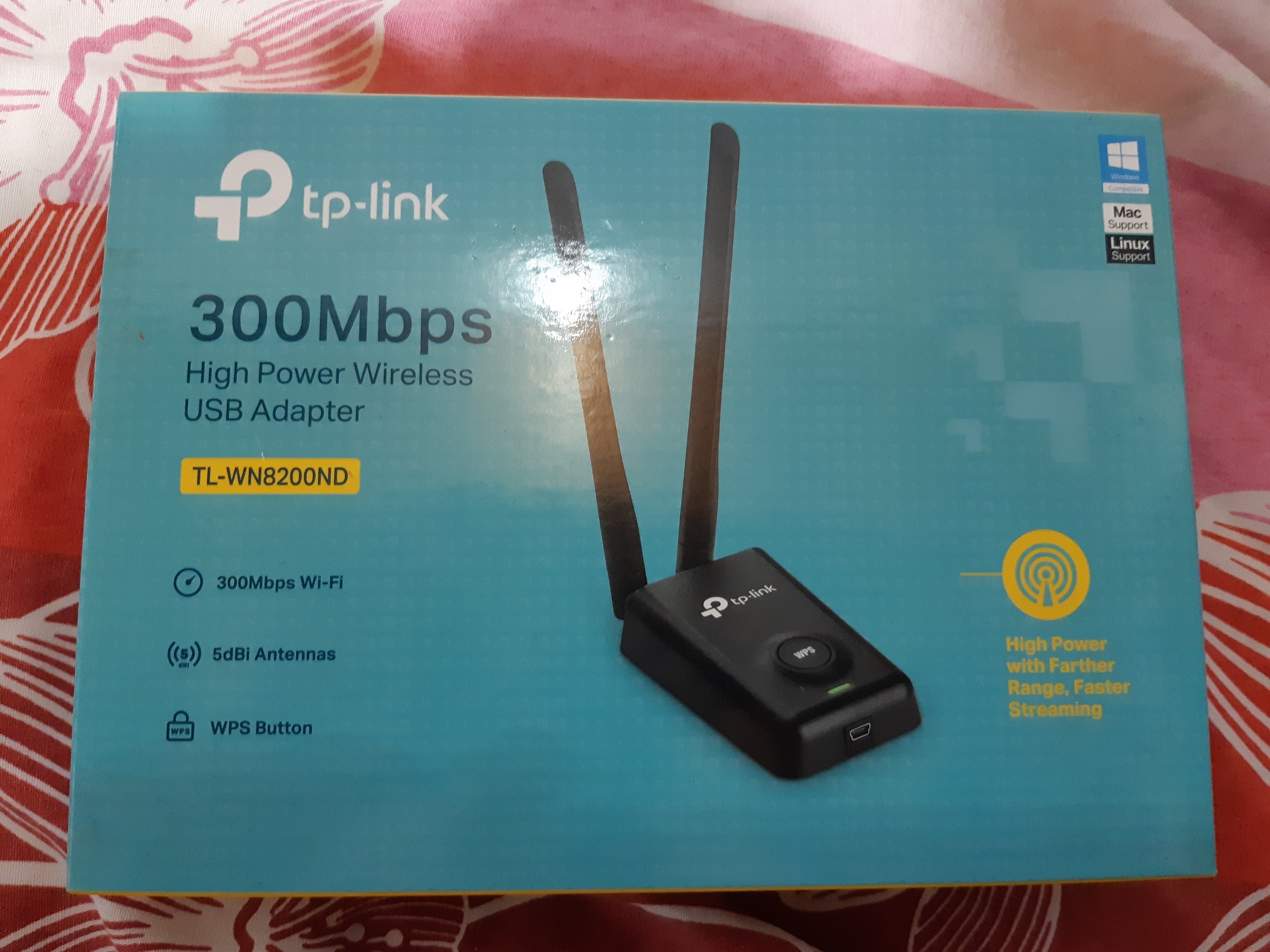 کارت شبکه USB تی پی-لینک مدل TL-WN8200ND V2