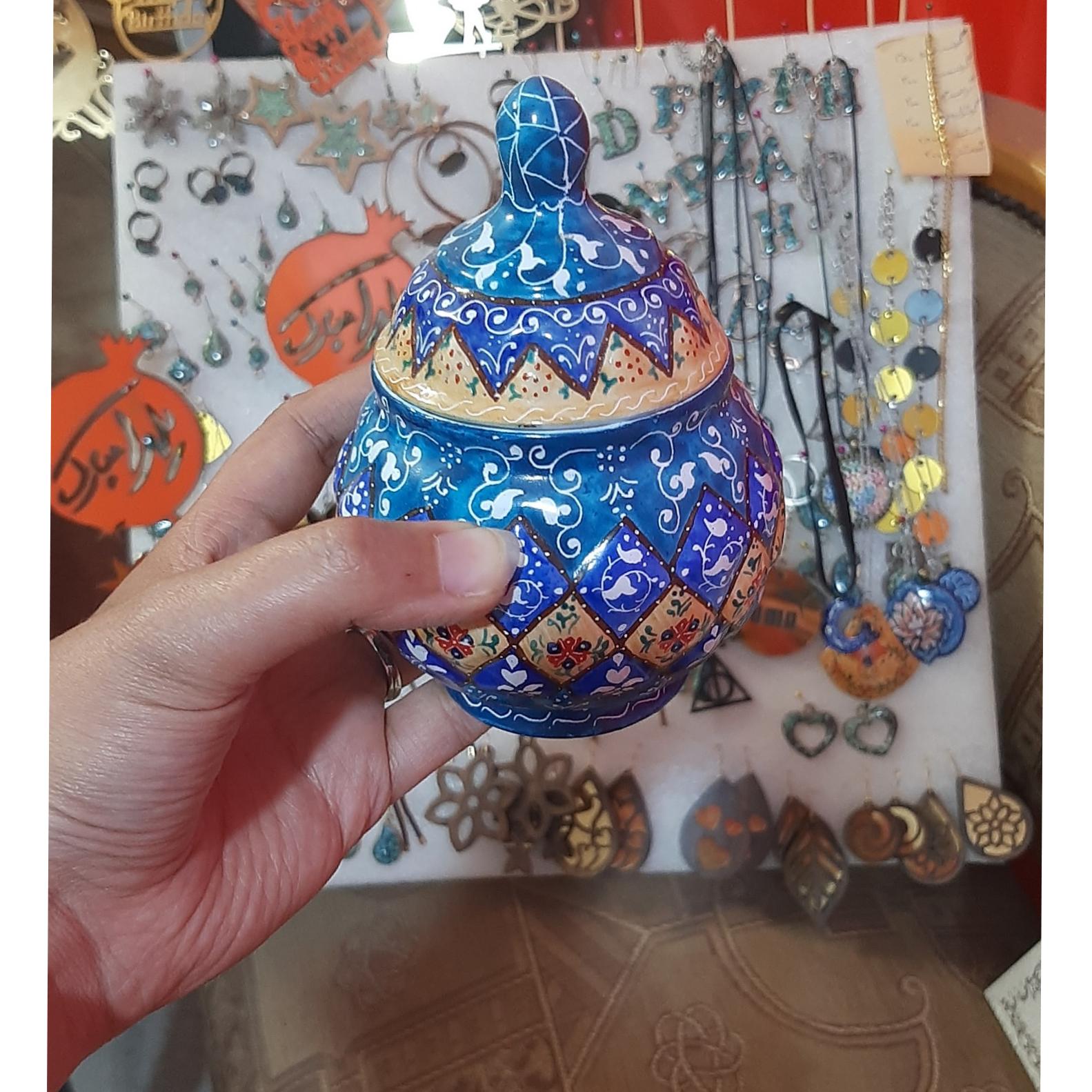 قندون میناکاری سایز 16 کد 002