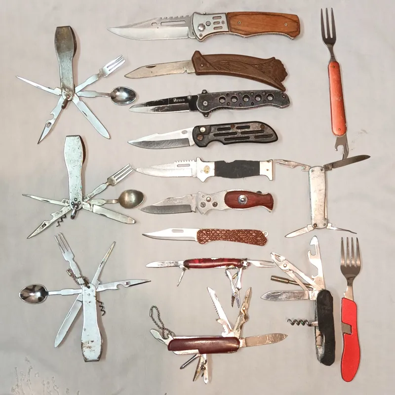 16عددچاقوی سفری وکوهنوردی