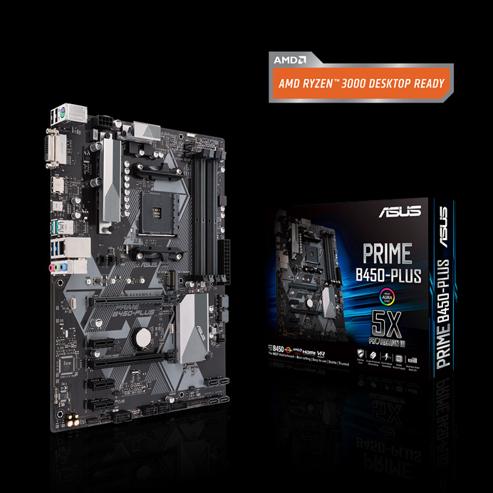 Asus Prime B450 Plus و Ryzen 5 5500