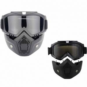 عینک موتور سواری دو تیکه اورجینال