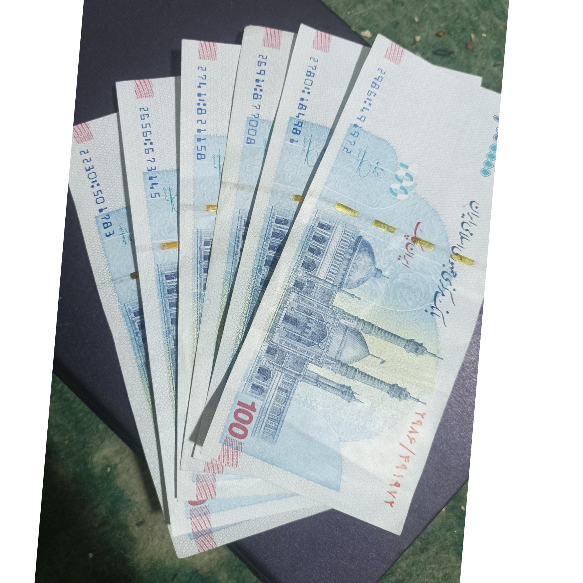 اسکناس 100 هزار تومنی