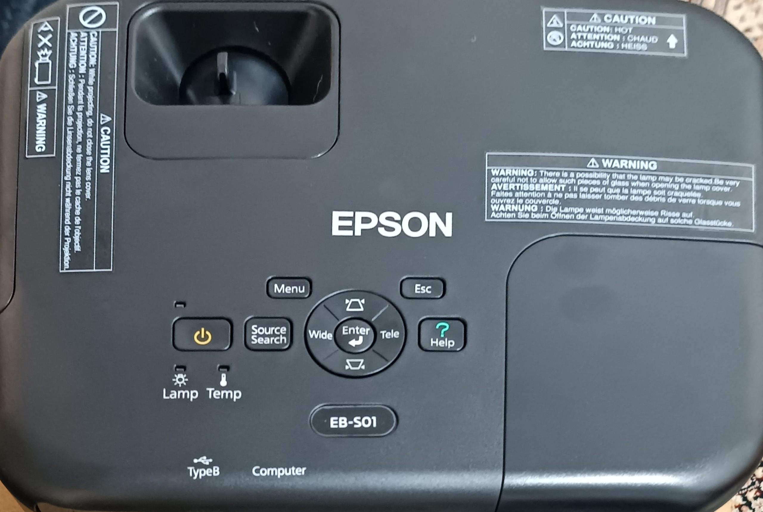 ویدیو پروژکتور اپسون EB-s01