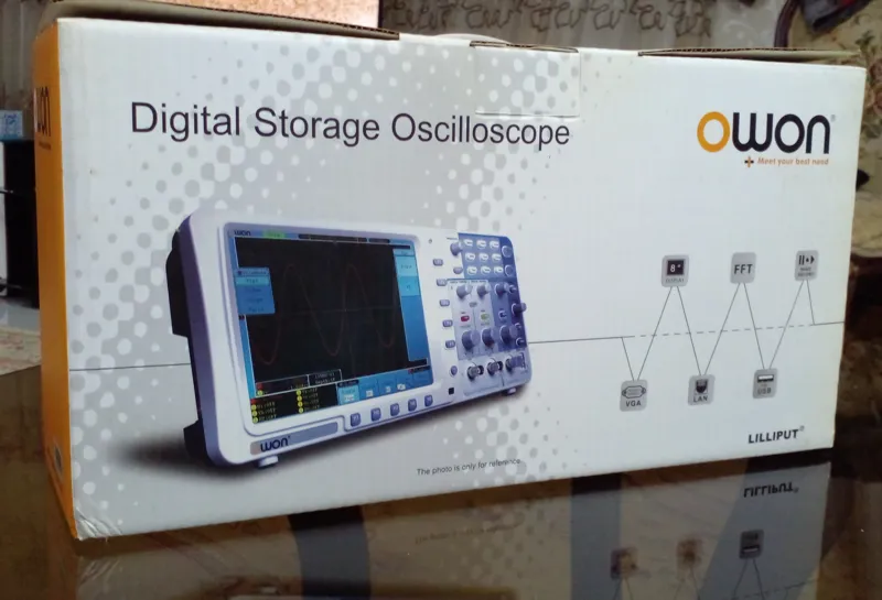 اسیلوسکوپ دیجیتالی 2 کانال 30 مگاهرتز owon