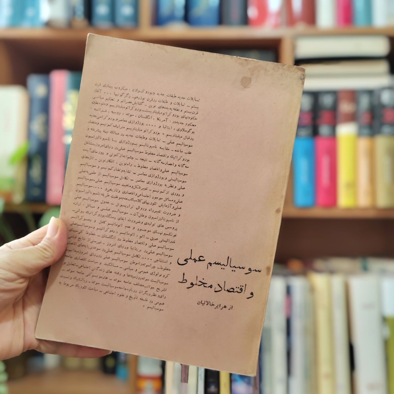 سوسیالیسم عملی و اقتصاد مخلوط ، هرایر خالاتیان