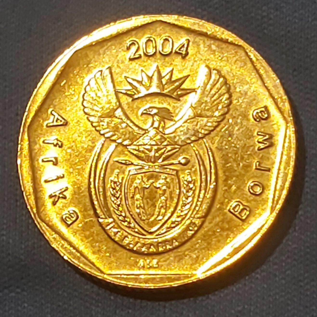 سکه قدیمی افریقاجنوبی 2004