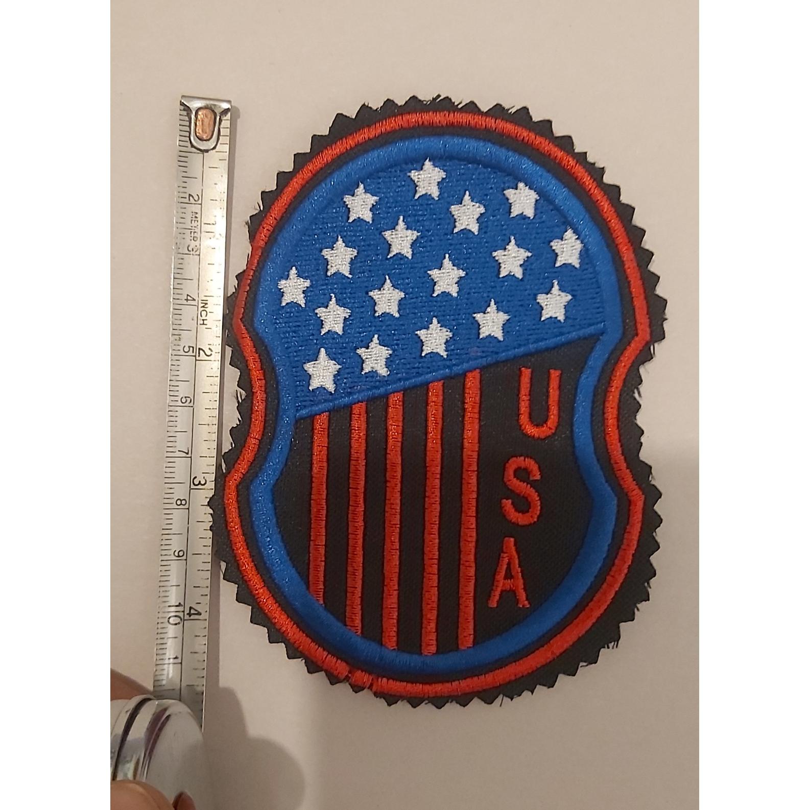 اتیکت پرچم ارتش آمریکا