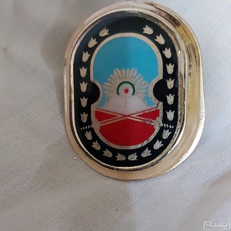 مدال سوزنی قدیمی کمیاب دانشکده نظامی افسری