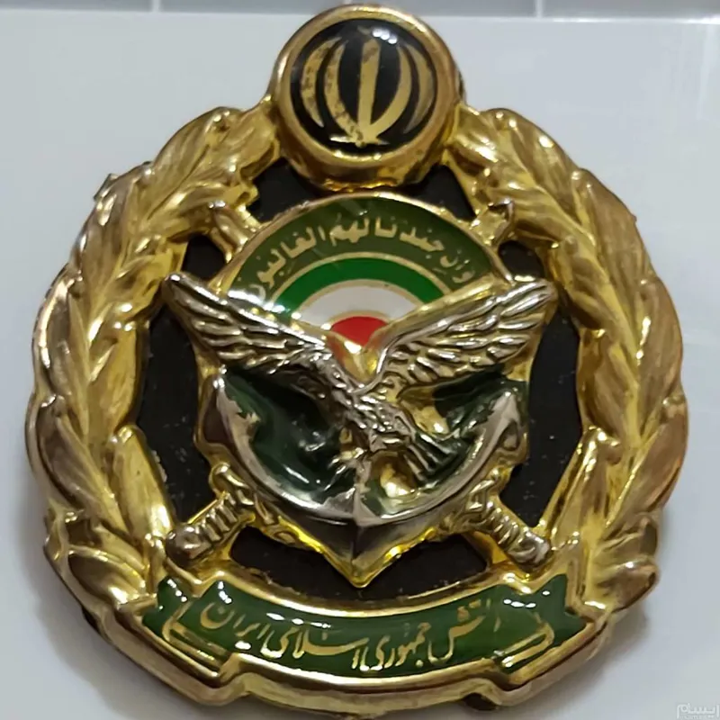 مدال قدیمی ارتش ساخت شرکت ثمری کمیاب