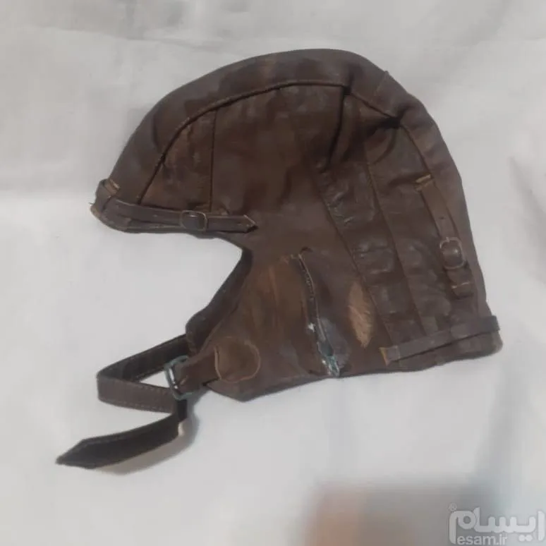 کلاه چرمی نظامی ارتش آمریکاارزشمند وکمیاب