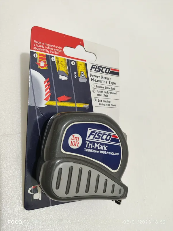 متر 3 متری فیسکو ساخت انگلستان-Fisco
